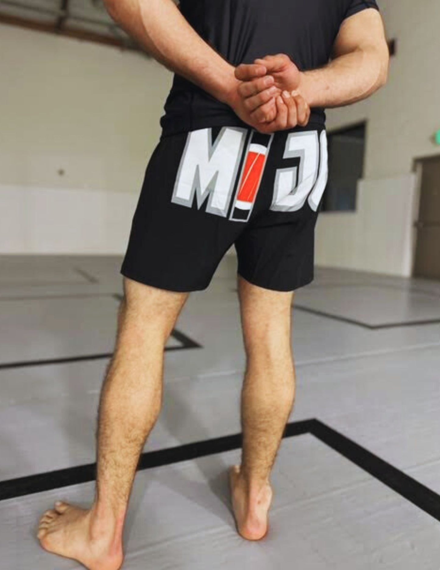 Mijo Jiujitsu Back in Black No-Gi kit V1 (BIB) Shorts